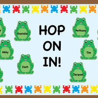 Small Assorted Color Creative Foam Cut-Outs - Frog