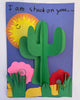 Small Single Color Cut-Out - Cactus