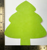 Holiday Evergreen Tree Assorted Green Color Cut-Outs - 5.5in - Creative Shapes Etc.