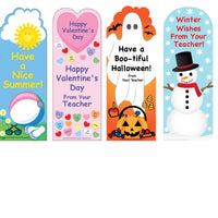 From Your Teacher Bookmarks - Set of 6 - Creative Shapes Etc.