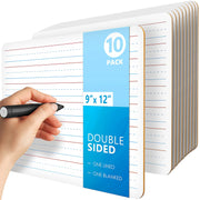 10 Pack Dry Erase Lapboards 9x12 inch for Students   Classroom