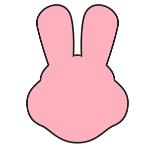 Sticky Shape Notepad - Bunny With Ears - Creative Shapes Etc.