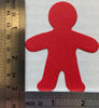 Person Small Assorted Color Cut-Outs - 3” - Creative Shapes Etc.
