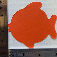 Small Single Color Cut-Out - Fish - Creative Shapes Etc.
