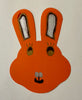 Bunny With Ears Assorted Color Creative Cut-Outs- 5.5” - Creative Shapes Etc.
