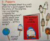 Mini Notepad - Pilgrim Girl - Creative Shapes Etc.