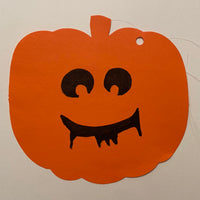 Large Single Color Cut-Out - Orange Pumpkin - Creative Shapes Etc.