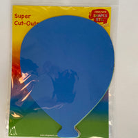 Super Cut-Outs - Assorted Color Balloon - Creative Shapes Etc.