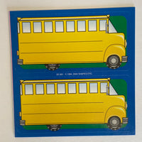 Nametag - School Bus - Creative Shapes Etc.