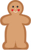 Large Notepad - Gingerbread Man - Creative Shapes Etc.