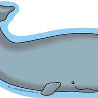 Large Notepad - Whale - Creative Shapes Etc.
