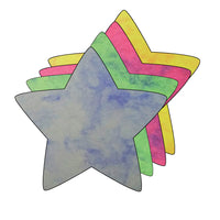Large Marble Assorted Cut-Out - Star - Creative Shapes Etc.