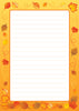 Large Notepad - Leaves / Lined - Creative Shapes Etc.
