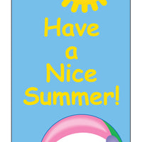 "From Your Teacher" Bookmarks - Nice Summer - Creative Shapes Etc.