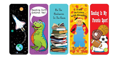 Classroom Reading Bookmark Set - Creative Shapes Etc.