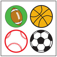 Incentive Stickers - Sports - Creative Shapes Etc.