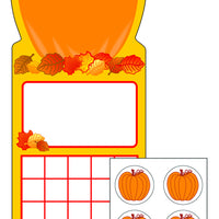 Incentive Sticker Set - Pumpkin - Creative Shapes Etc.