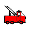 Incentive Stamp - Fire Truck - Creative Shapes Etc.