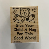 Teacher's Stamp - Hug - Creative Shapes Etc.
