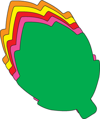 Leaf Assorted Color Creative Cut-Outs- 3