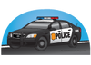 Large Notepad - Police Car - Creative Shapes Etc.