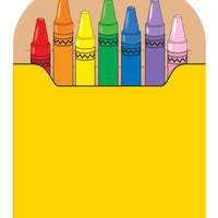 Mini Notepad - Crayon Box - Creative Shapes Etc.