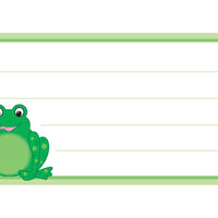 Nametag - Frog - Creative Shapes Etc.