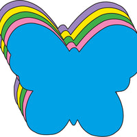 Large Assorted Color Creative Foam Cut-Outs - Butterfly - Creative Shapes Etc.