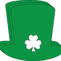 Irish Hat Single Color Creative Cut-Outs- 5.5” - Creative Shapes Etc.