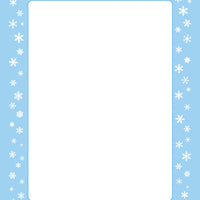 Designer Paper - Snowflakes (50 Sheet Package) - Creative Shapes Etc.