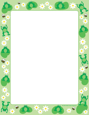 Designer Paper - Frog (50 Sheet Package) - Creative Shapes Etc.