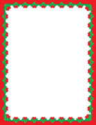 Designer Paper - Christmas Holly (50 Sheet Package) - Creative Shapes Etc.