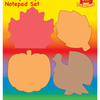 Sticky Notepad Set - Thanksgiving - Creative Shapes Etc.