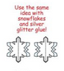 Small Single Color Creative Foam Cut-Outs - Snowflake - Creative Shapes Etc.