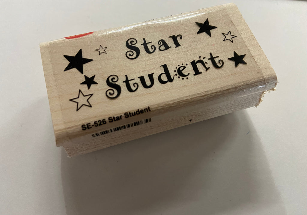 5-Star Writing Grid, Teacher's Rubber Stamp
