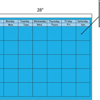 Horizontal Calendar - Set of 12 - Creative Shapes Etc.