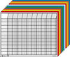 Horizontal Chart - Set of 12 - Creative Shapes Etc.