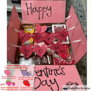 Create Valentine's Day Gift Baskets, Crave Boxes, Military Care Packages and more!