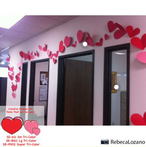 Spread the Love in your Workplace with Heart Cut-Outs!