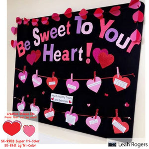 Teach Healthy Habits this Holiday Season with Heart Cut-outs!