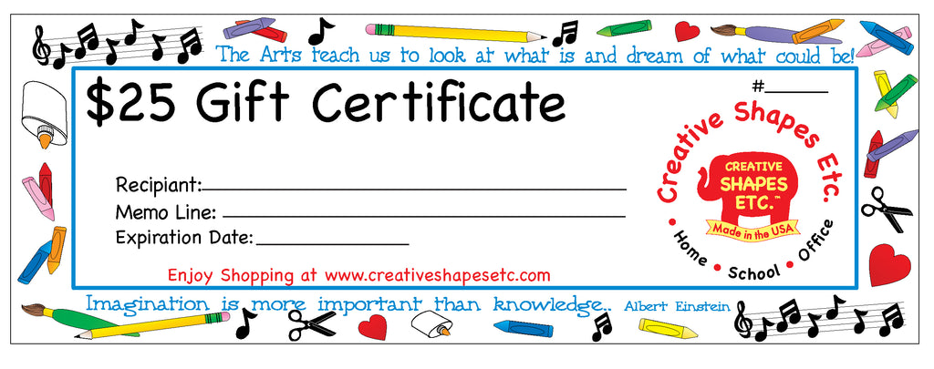 Gift Certificates are now available!