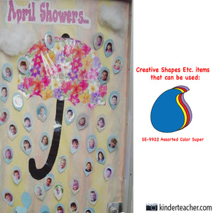 Decorate Your Classroom Door for Spring with Creative Shapes Etc. Cut-Outs!