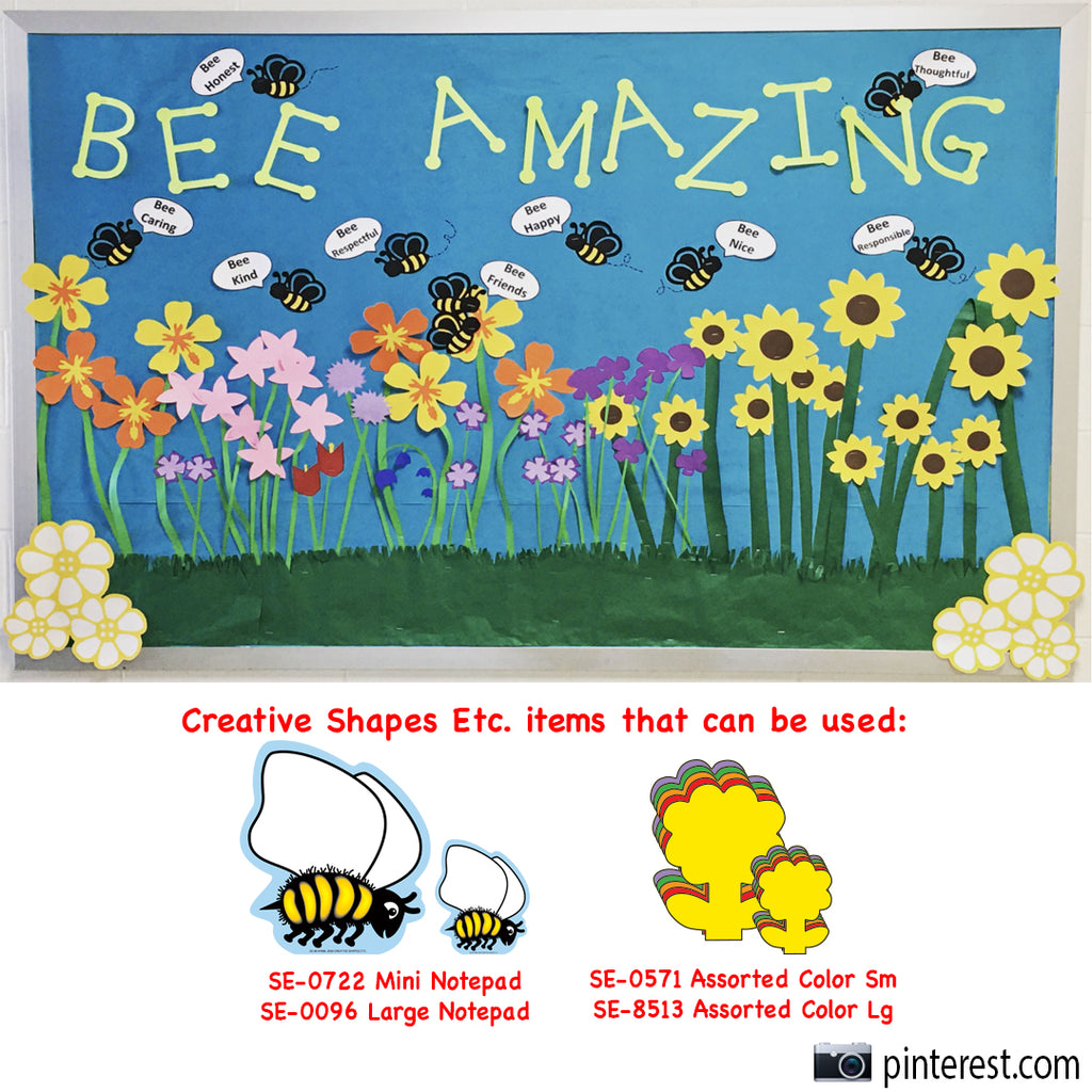Bee Amazing With Cute Spring Themed Bulletin Boards that Send a Positive Message