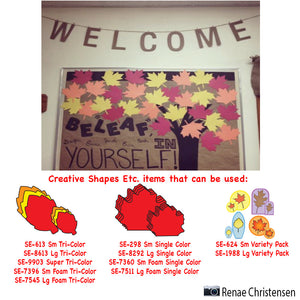 Leaf products are perfect for creating Bulletin Boards for the Fall Season!
