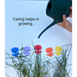 Caring helps in growing