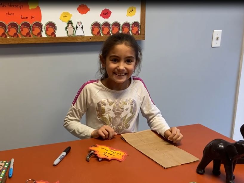 Craft With Gabby - Creating a Fall Leaf Collection Bag