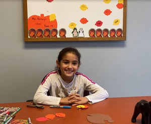 Craft With Gabby - How to Craft a Fall Themed Word Ring for Spelling/Word Practice