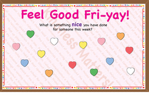 Feel Good About Your Classroom Décor with Positive Message Bulletin Board Designs!