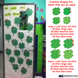 Showcase your classroom of lucky charms and decorate your classroom door for St. Patrick's Day!