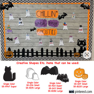 Decorate Your Classroom Bulletin Boards for Halloween!